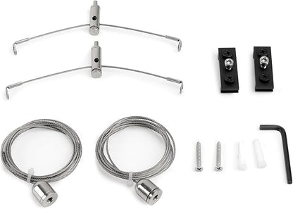 NICREW Reef Light Hanging Kit, Compatible with HyperReef Gen 2 Series and NavaReef Series Lights, 9.8 ft Long