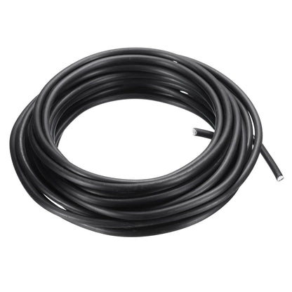 PATIKIL 4mm Bonsai Training Wire, 1 Roll Floral Wire Stems Anodized Aluminum Tree Wire 16.4 Feet Total for Gardening Branch Fixing, Black