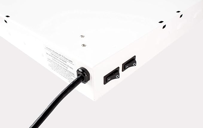 2Ft X 24In 8Lamps 200W T5 Fluorescent Grow Lights with 6500K Grow Lamps and 20000 Lumens & High PPFD, Great for Seeding, Colon, and VegGrowing Stages! Fast Growing!