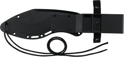 CRKT Clever Girl Kukri Compact Machete: Heavy Duty Powder Coated SK-5 Carbon Steel Blade, Textured G10 Handle with Sheath 2710