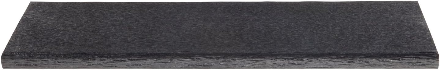 Trex Outdoor Furniture TXRBT248CB Monterey Bay Round Bar Table, 48-Inch, Charcoal Black
