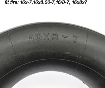 16x8-7 16X8.00-7 4.00-7 Inner Tube, work for ATV Barrow Sack Truck Trolley Spare Wheel,and more (16x8.00-7 TR13)