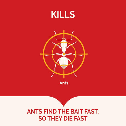 Hot Shot Ultra Liquid Ant Bait, Kills the Queen & Colony, Pack of 6