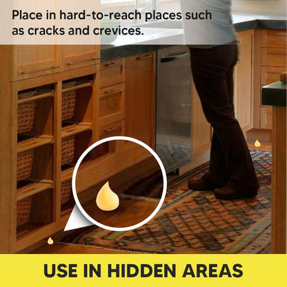 Roach Repellent for Indoor Use, Cockroach Repellent for Kitchen, Roach Repellent for Home,Car,Pet and People Safe,Simple to Use – 4 Pack