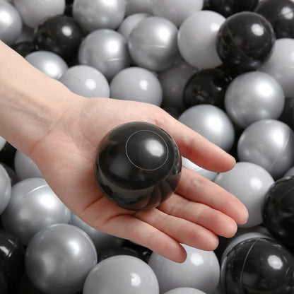 TRENDPLAY Plastic Balls for Ball Pits 2.2 Inch, Pack of 50 100 200 500 Hollow Balls, Perfect for Toddler Baby Pools,Party,Festival Decoration