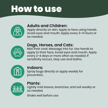 Cedarcide All-Purpose Bug Spray | Kill and Control Mosquitos, Fleas, Ticks, Ants | Made with Natural Essential Oils | Use on People, Pets & Kids (Lemongrass, Quart (32 Oz.))