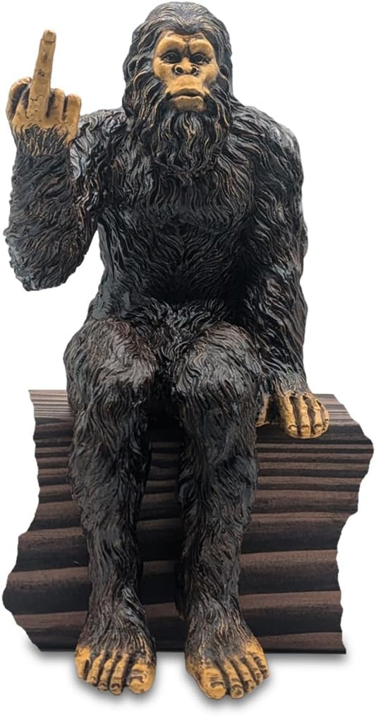 John Bernard & Company Bigfoot The Rude ‘Flipping The Bird’ Sasquatch Yeti Statue/Figurine