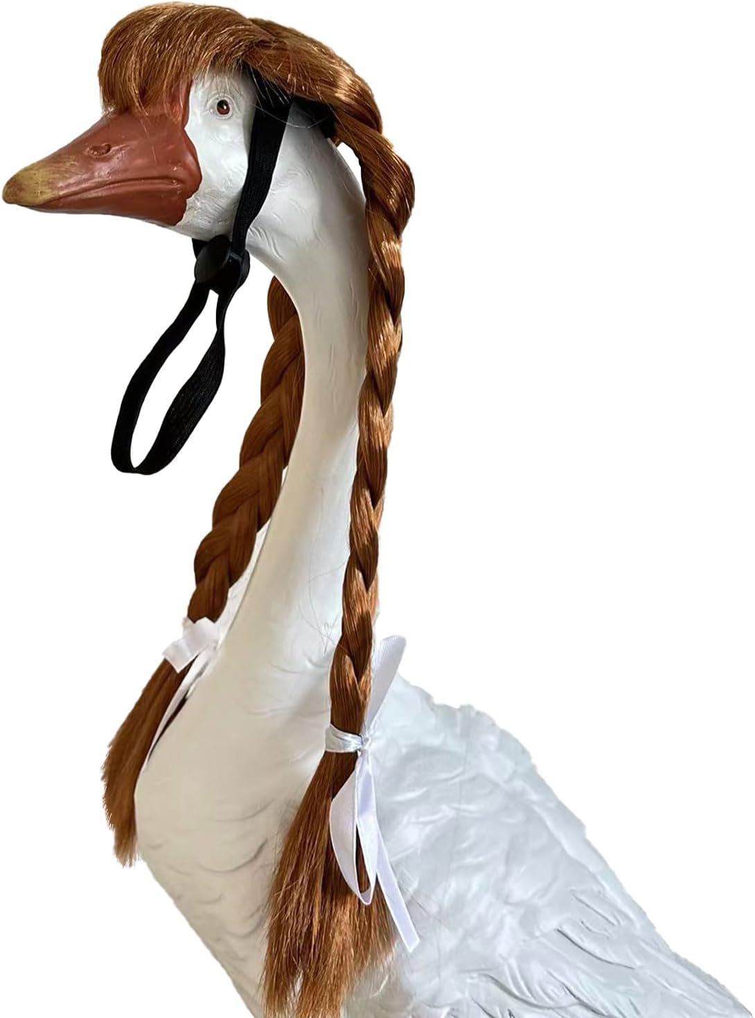 Porch Goose Wigs, Porch Goose Outfits Lawn Goose Statue Accessories for Outdoor Garden Patio Yard Goosey Decor （Style 3）