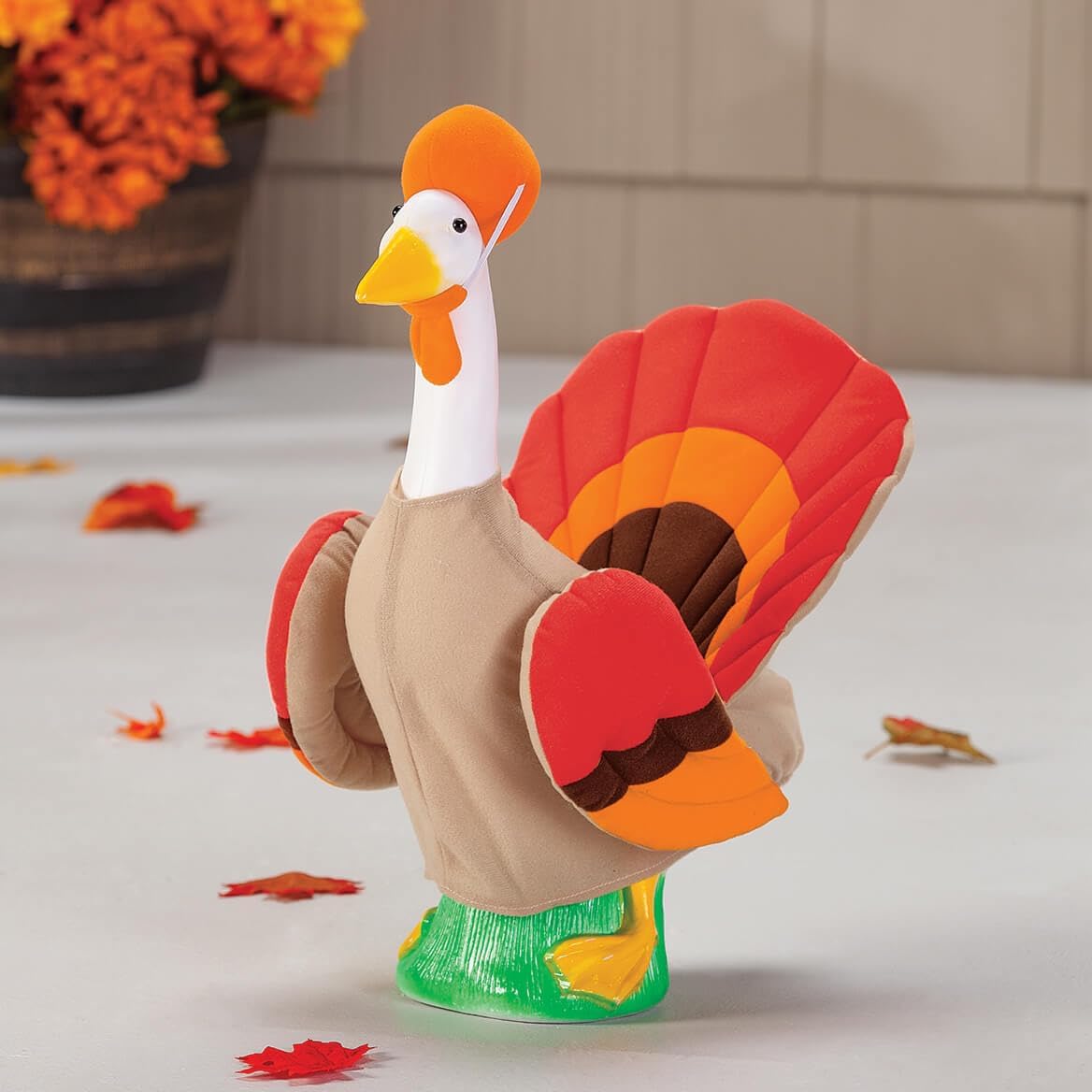Gaggleville Turkey Baby Goose Outfit, Fits Baby 17" H Statue, by Fox Valley Traders