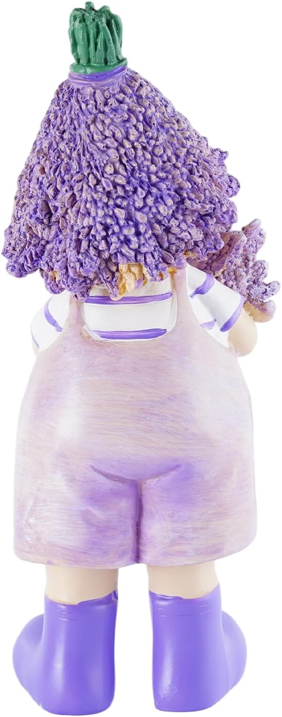 Lavender Series Resin Garden Statues - Couple Boy & Girl Decor, Ideal for Outdoor Patio, Lawn, Garden & Indoor Valentine's Day Home Decor, Ideal Gift for Mom, Dad & Friends