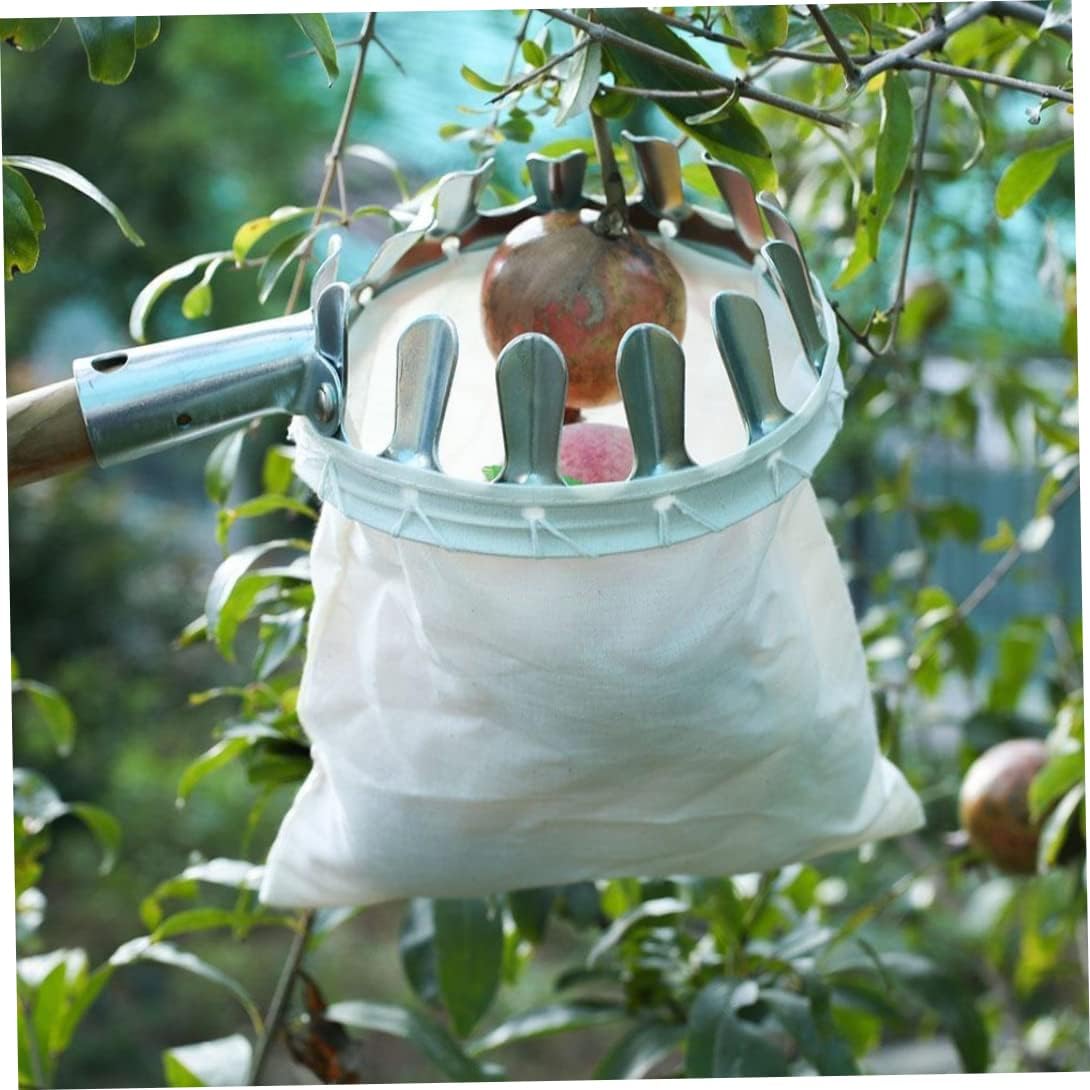 Fruit Picker Head Basket Fruit Picking Tools Fruits Catcher Metal Fruit Picker Agricultural Garden Hardware Tools, Gardening