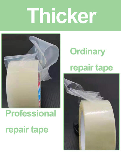 vensovo Greenhouse Covering Plastic Repair Tape - Heavy Duty Garden Green House Sheeting, Plastic Polyethylene Film Repair Tape (4"×164')