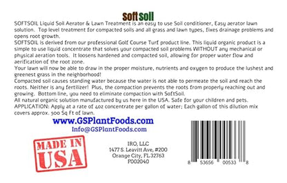 SOFTSOIL Liquid Soil Aerator & Lawn Treatment (5 Gallon)