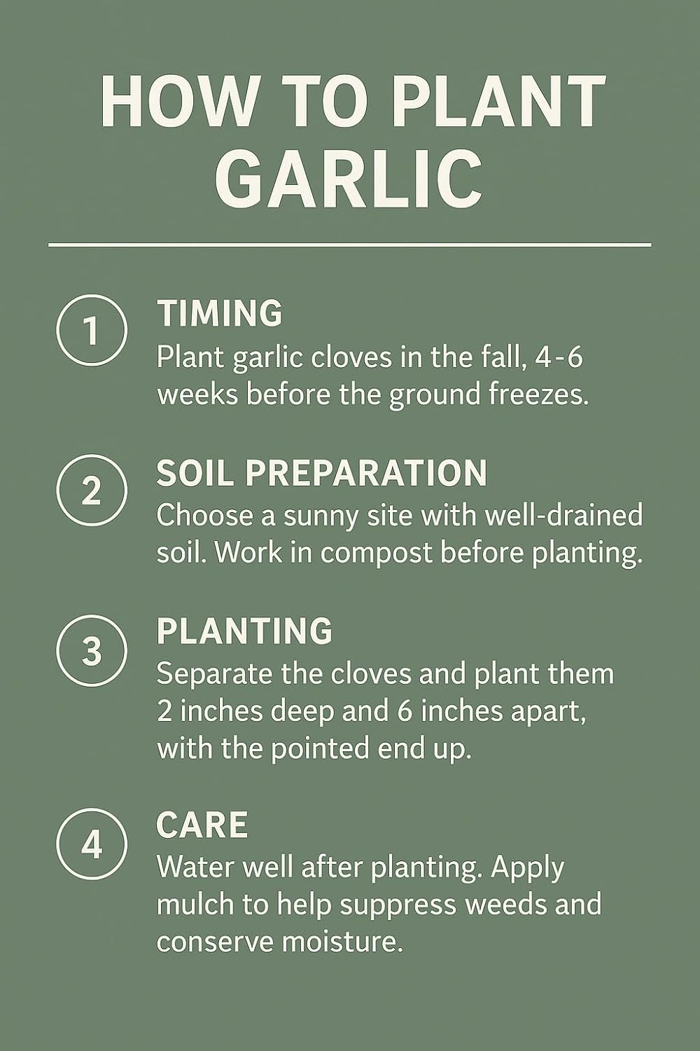 Garlic Bulbs for Seed - Fresh California SOFTNECK Garlic for Planting - Grow Your Own Garlic (10 Bulbs)