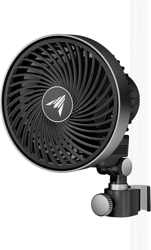 AC Infinity CLOUDRAY S4, Ultra-Compact Grow Tent Clip Fan 4”, Precision 10 Dynamic Wind Speeds