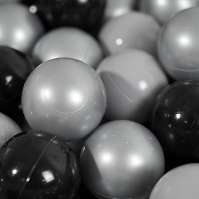 TRENDPLAY Plastic Balls for Ball Pits 2.2 Inch, Pack of 50 100 200 500 Hollow Balls, Perfect for