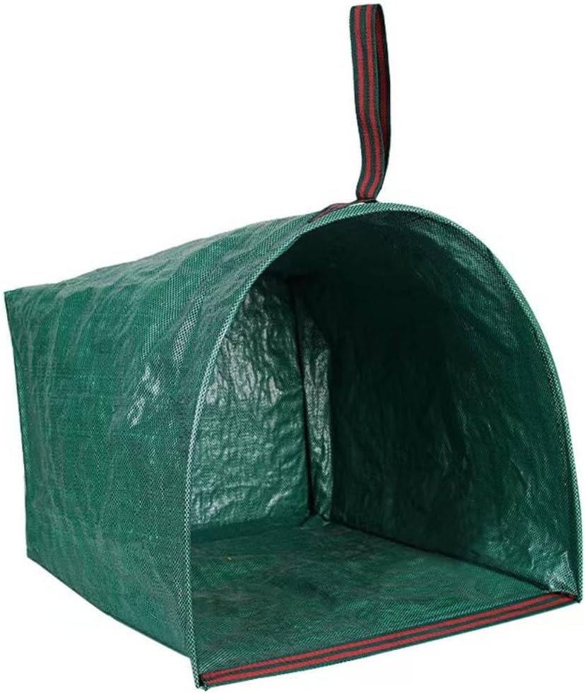 Leaf Bag Holder – Collapsible Yard Waste Bag, Reusable Garden Debris Bag for Leaves, Lawn Trash, Camping, Parties & Laundry