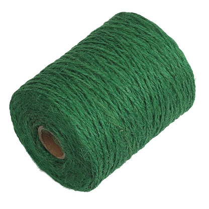 Vivifying Garden Twine, 656 Feet 2mm Green Plant Ties, Strong Jute Twine String for Climbing
