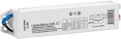 OHLECTRIC Replacement for Keystone KTEB-140-1-TP-EMI 1 Lamp T12 Electronic Fluorescent Ballast | 120V Input with Instant Start Operation | 0.88 Ballast Factor, UL-Approved
