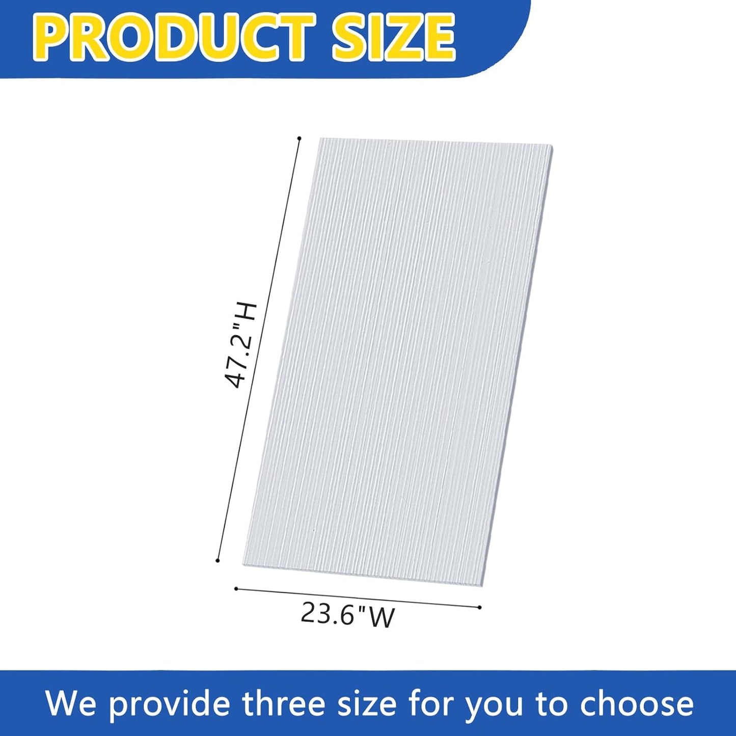 Polycarbonate Greenhouse Panels, Twin-Wall Polycarbonate Sheet, Clear Panels for Greenhouse,Outdoor Garden, Plant Stand Roof (Grey 47.2''H x 23.6''W x 0.16''T, 14)