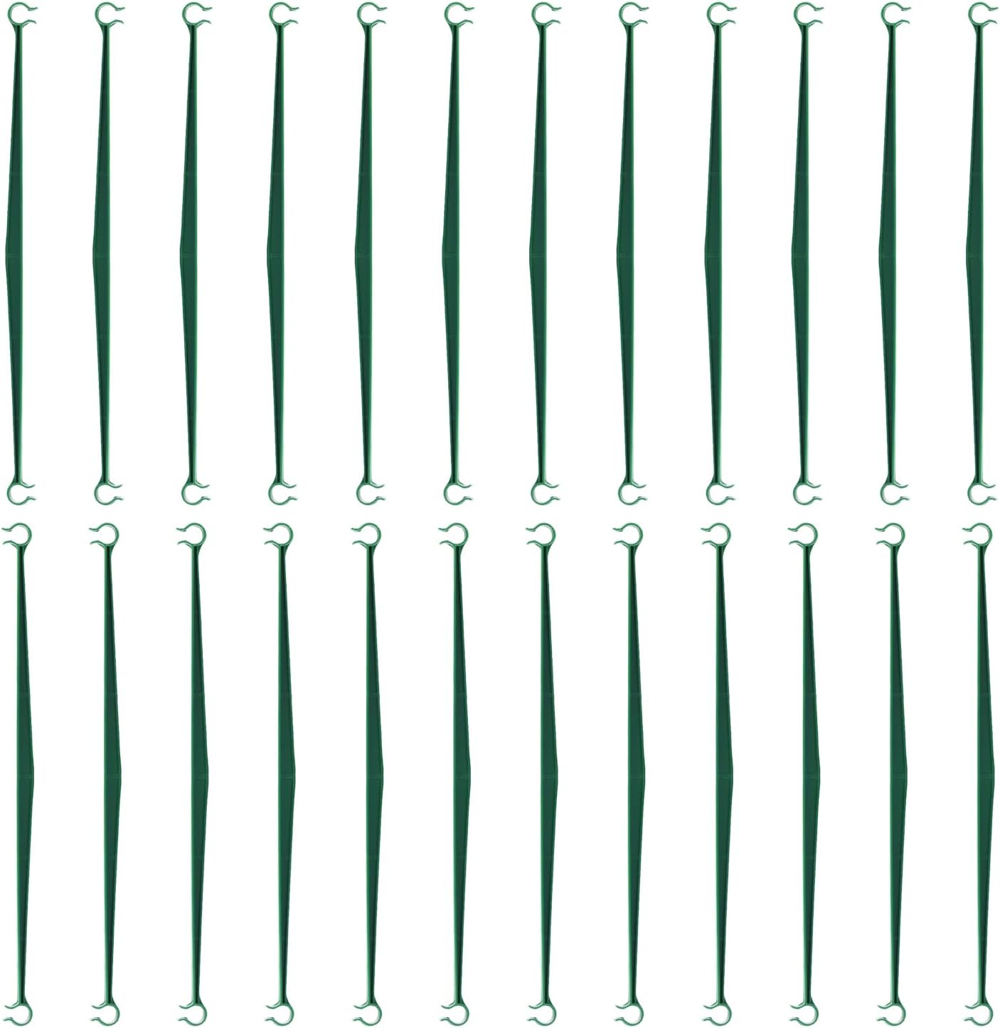 24 PCS Garden Stakes Arms for Tomato Cage 0.43 Inch Diameter Plant Stakes Trellis Connectors for Vegetable Garden Bracket Accessories 11.8 Inches