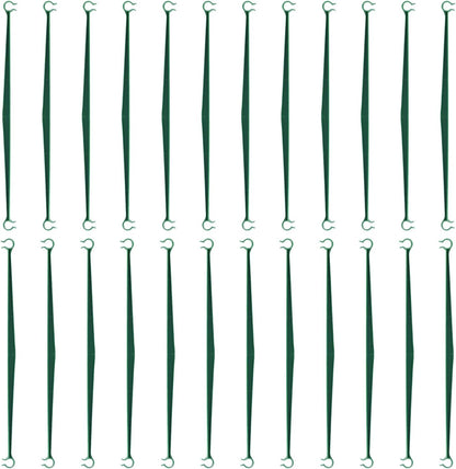 24 PCS Garden Stakes Arms for Tomato Cage 0.43 Inch Diameter Plant Stakes Trellis Connectors for Vegetable Garden Bracket Accessories 11.8 Inches