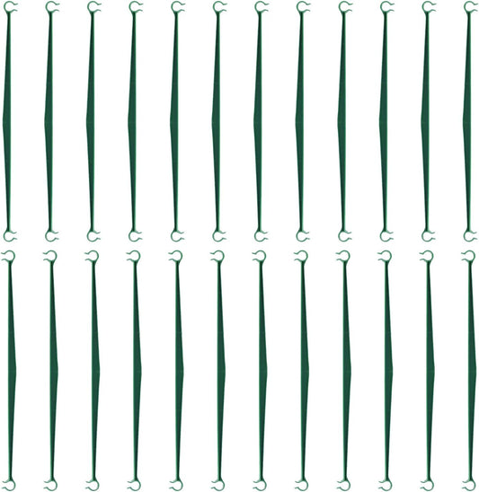 24 PCS Garden Stakes Arms for Tomato Cage 0.43 Inch Diameter Plant Stakes Trellis Connectors for Vegetable Garden Bracket Accessories 11.8 Inches