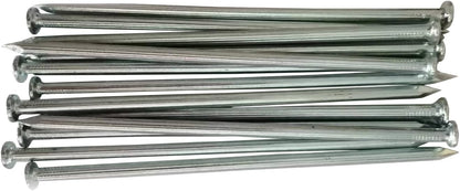 80Pcs Metal Landscape Stakes, 6 Inch Galvanized Garden Edging Nails,Landscape Edging Anchoring Spikes for Paver Edging,Turf,Weed Barriers,Tent and More