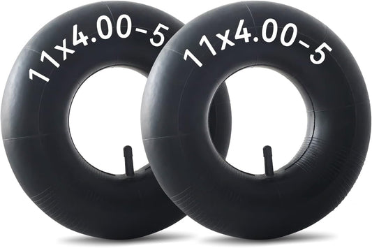 2 Pack 11x4.00-5 Inner Tube with TR-13 Valve Stem 11X4.00/4.50/6.00-5 Replacement Tire Tube for