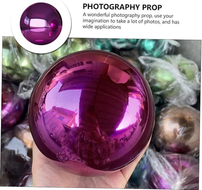 Gazing Globe Mirror Ball 4.72 Inch, Set of 2 – Perfect for Garden Decorations, Outdoor Spaces, and Unique Home Décor