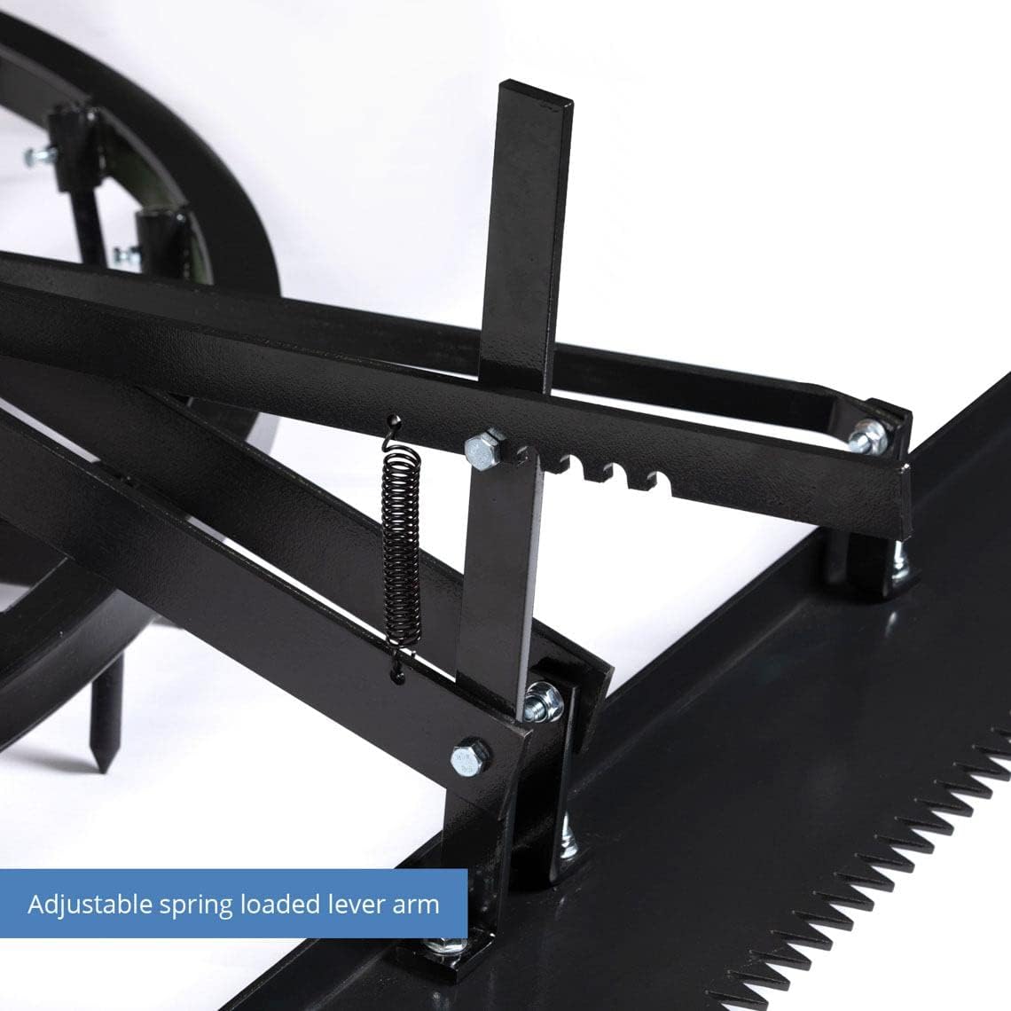Titan Attachments Arena Spin Harrow Groomer 72" Cat 1 3 Point Quick Hitch HD (Add Optional Rake Attachment: Yes)