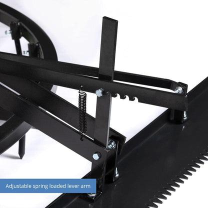 Titan Attachments Arena Spin Harrow Groomer 72" Cat 1 3 Point Quick Hitch HD (Add Optional Rake Attachment: Yes)