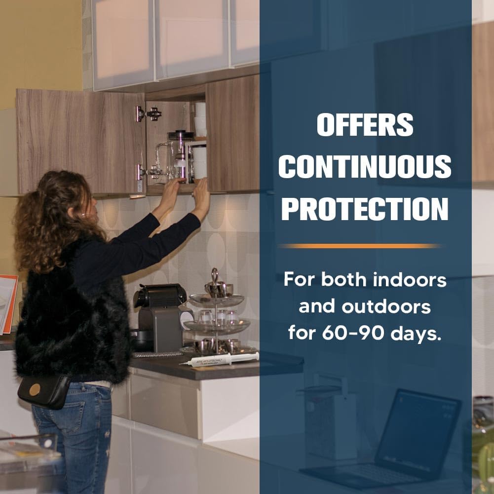 Ant Repellent, Ant Deterrent for Home, Indoor and Outdoor Use, Keeps Ants Away, Reay-to-Use, Pets & Kids Safe- 4P