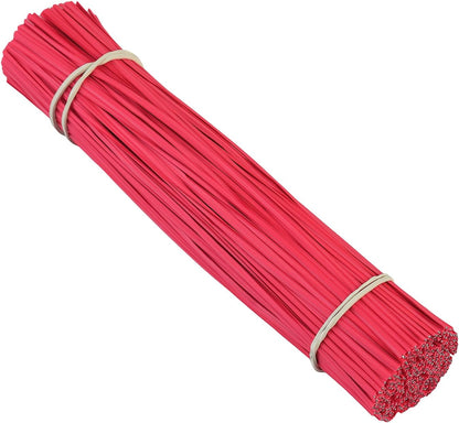 Tangyinrd 300 pcs 5 inch Red Plastic Twist Ties, Cable Ties, for Bags, Gardening Tools