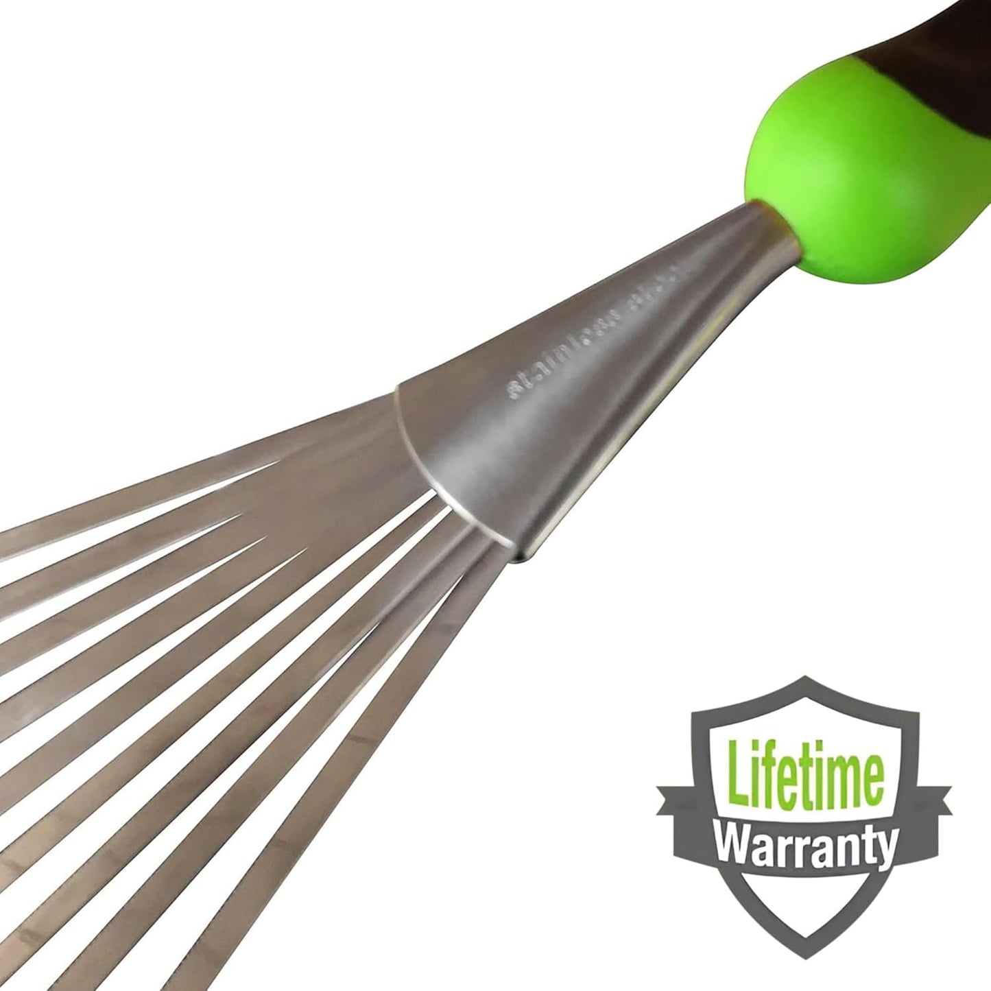 Garden Guru Stainless Steel Hand Rake Soil Tiller with Ergonomic Handle, Great for Gardening, Cultivating, Loosening Soil & Spreading Mulch (4 Pack)