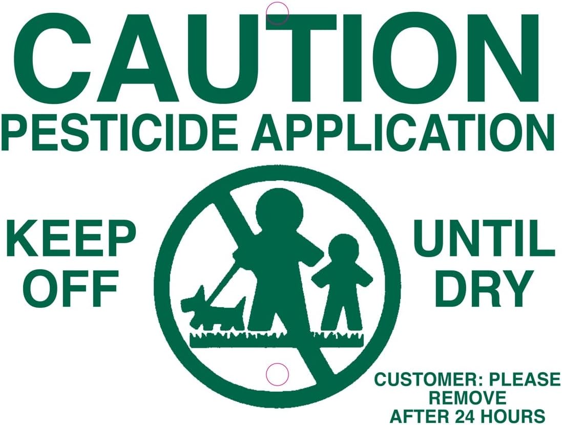 Lawn Treatment Application Stakes & Generic Signs (Premium Style Stakes / 500 pc. Pack)