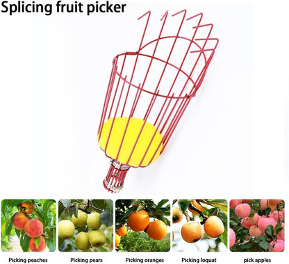 2.4m Fruit Picker Apples Picker Tool for Picking Lemon Pear Orange Avocado Peach