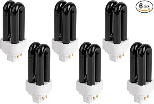 BlueStars 6-Pack 7W 41050 Replacement UV Light Bulbs for Indoor DynaTrap Models DT1050 DT1100