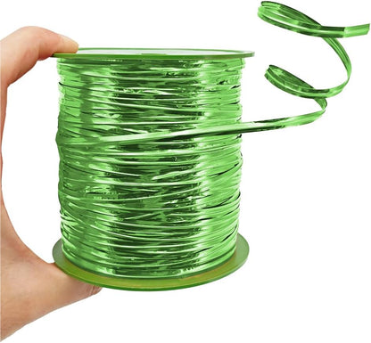 HAHIYO 350Yards/1050Feet/320M Green Metal Twist Ties for Bread Candy Coffee Plant Garden Cellophane Treat Bags Gift Wrapping Plastic Halloween Party Cake and Craft Projects