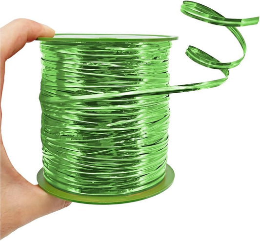 HAHIYO 350Yards/1050Feet/320M Green Metal Twist Ties for Bread Candy Coffee Plant Garden Cellophane Treat Bags Gift Wrapping Plastic Halloween Party Cake and Craft Projects