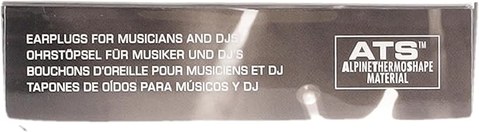 Alpine MusicSafe Pro - High Fidelity Earplugs for Musicians - 3 Interchangeable Premium Filter