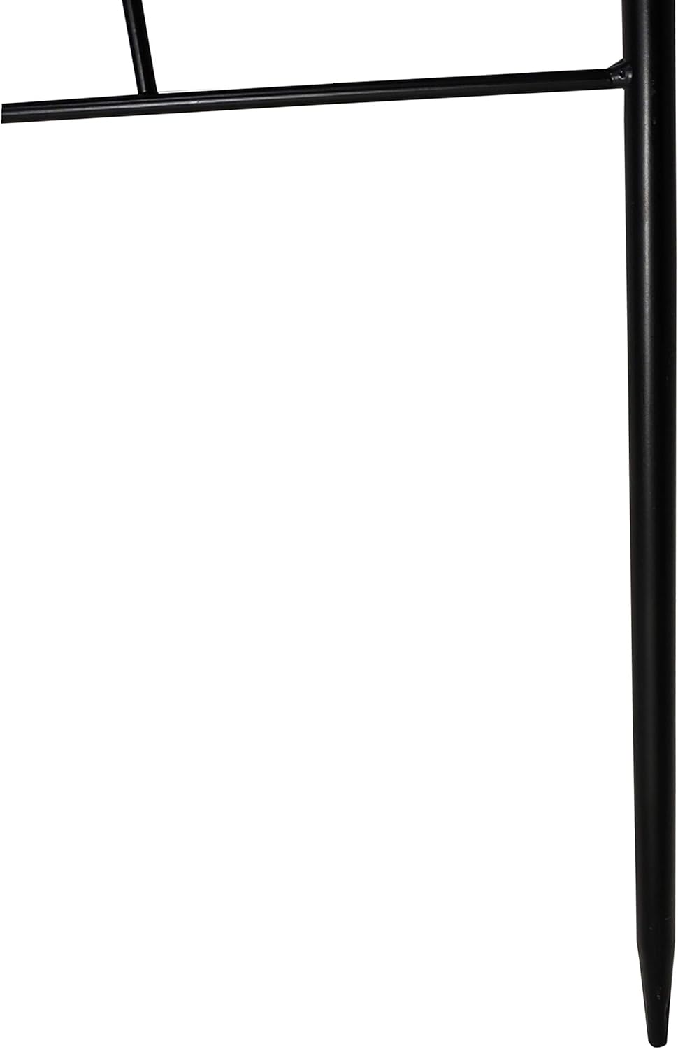 OUTOUR Larger Garden Trellis Plant Support Wire Lattice Grid Panel Stake Fence, 70"x20", for Climbing Plants, Potted Vines Vegetables Vining Flowers Ivy Roses Clematis, Lawn Backyard Patio, Black