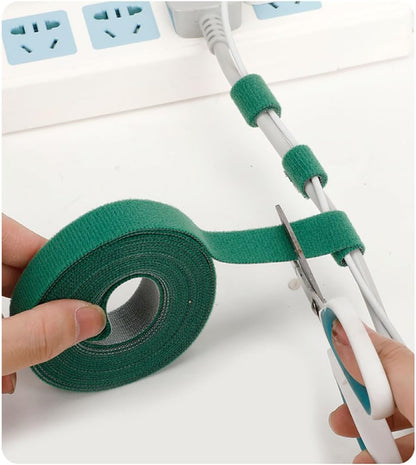Plant Tape, 32 Ft Green Garden Tape, Twist Ties for Plants 13/16", Plant Supports, Garden Ties for Climbing Plants, Plant Twist Tie for Plant Gardening, Home, Office