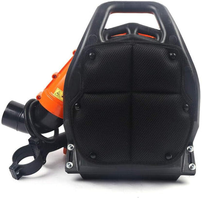 2-Strokes Gas Leaf Blower Backpack Gas-Powered Backpack Blower 42.7CC Engine Backpack Blower Commercial Blower for Lawn Garden Blowing Leaves Snow Debris and Dust
