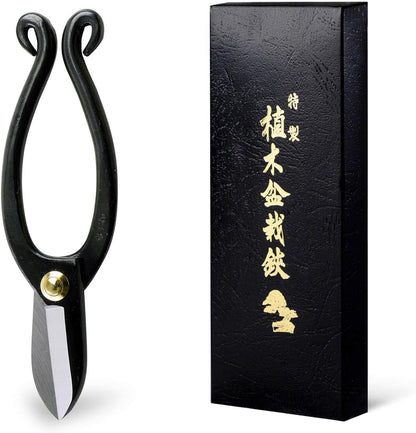 Hanafubuki Wazakura Ikenobo Ikebana Flower Scissors MADE IN JAPAN 6.5inch(165mm), Japanese Floral Arranging Tools, Kado Hasami Shears - Ikenobo Black
