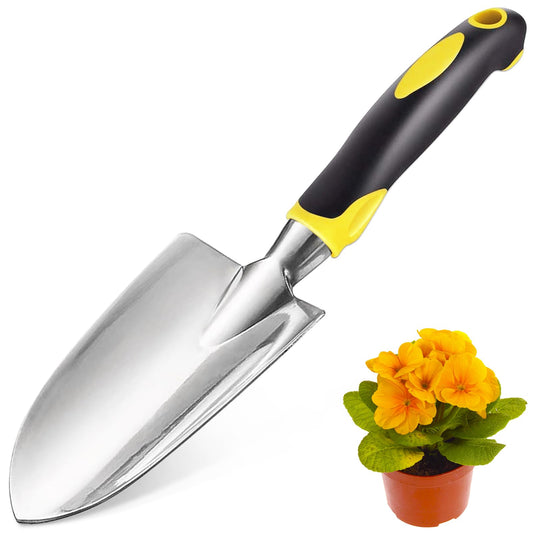 Garden Shovel Tool, Stainless Steel Heavy Duty Garden Trowel for Weeding