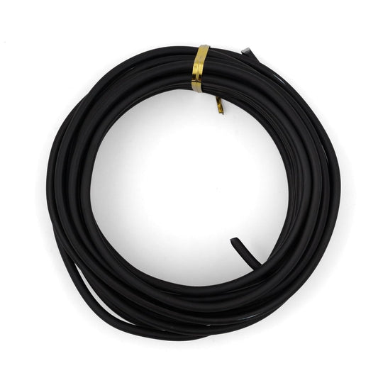 Anodized Aluminum Bonsai Wire, 4mm Black Thick Wire, for Tree Branch/Plant Training, Sculpting, Crafting (5m/16ft)