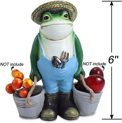 Frog Garden Decor, Frogs Garden Statue for Yard, Garden, Indoor Outdoor Decoration and Housewarming Gift
