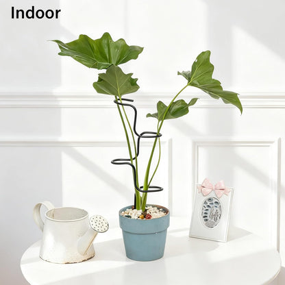 3PCS Indoor Plant Support Stakes - Sturdy Metal Trellis for Garden Flowers & Monstera, Durable & Easy to Use, Perfect for Small to Medium Indoor Plants, Ideal Gift for Plant Lovers!