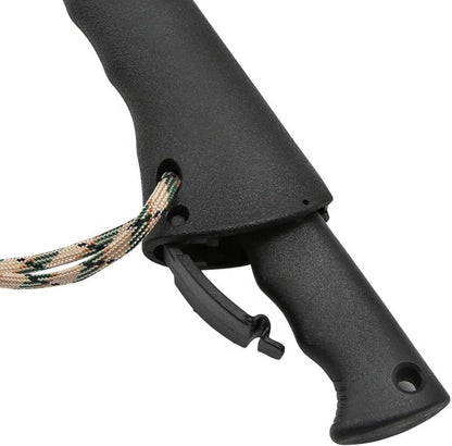 Camping Axe, Survival Hatchet, 4 in 1 Full Tang Tactical Axe with Durable Steel Head & Non-Slip Grip Handle for Camping, Survival, Landscaping
